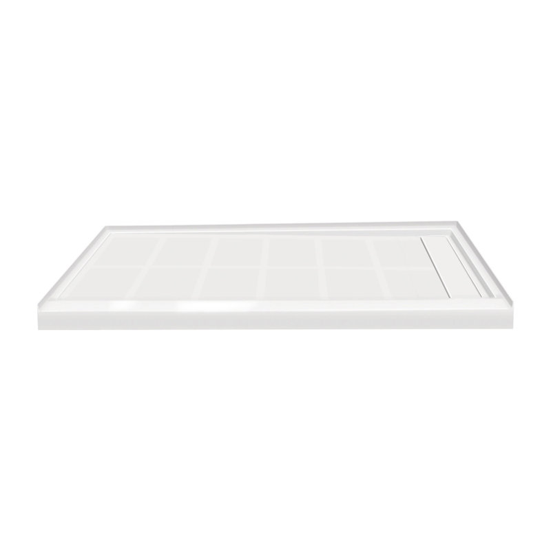 Transolid 36" x 60" Single Threshold Shower Base with Drain Cover